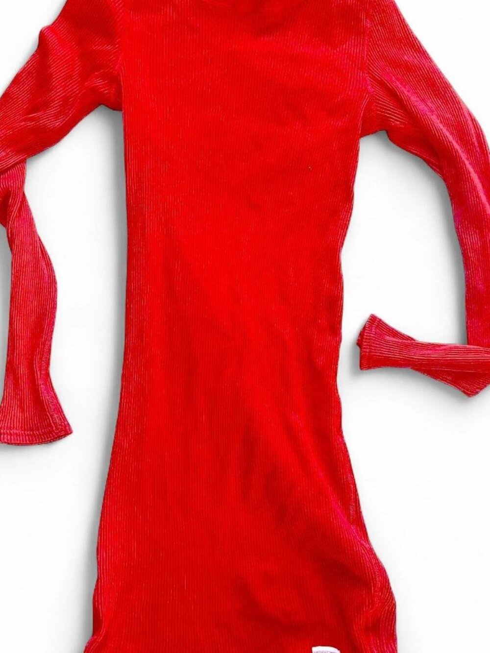 alexander wang womens red dress